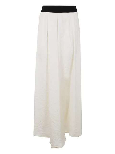 Maria Calderara contrast-band trousers