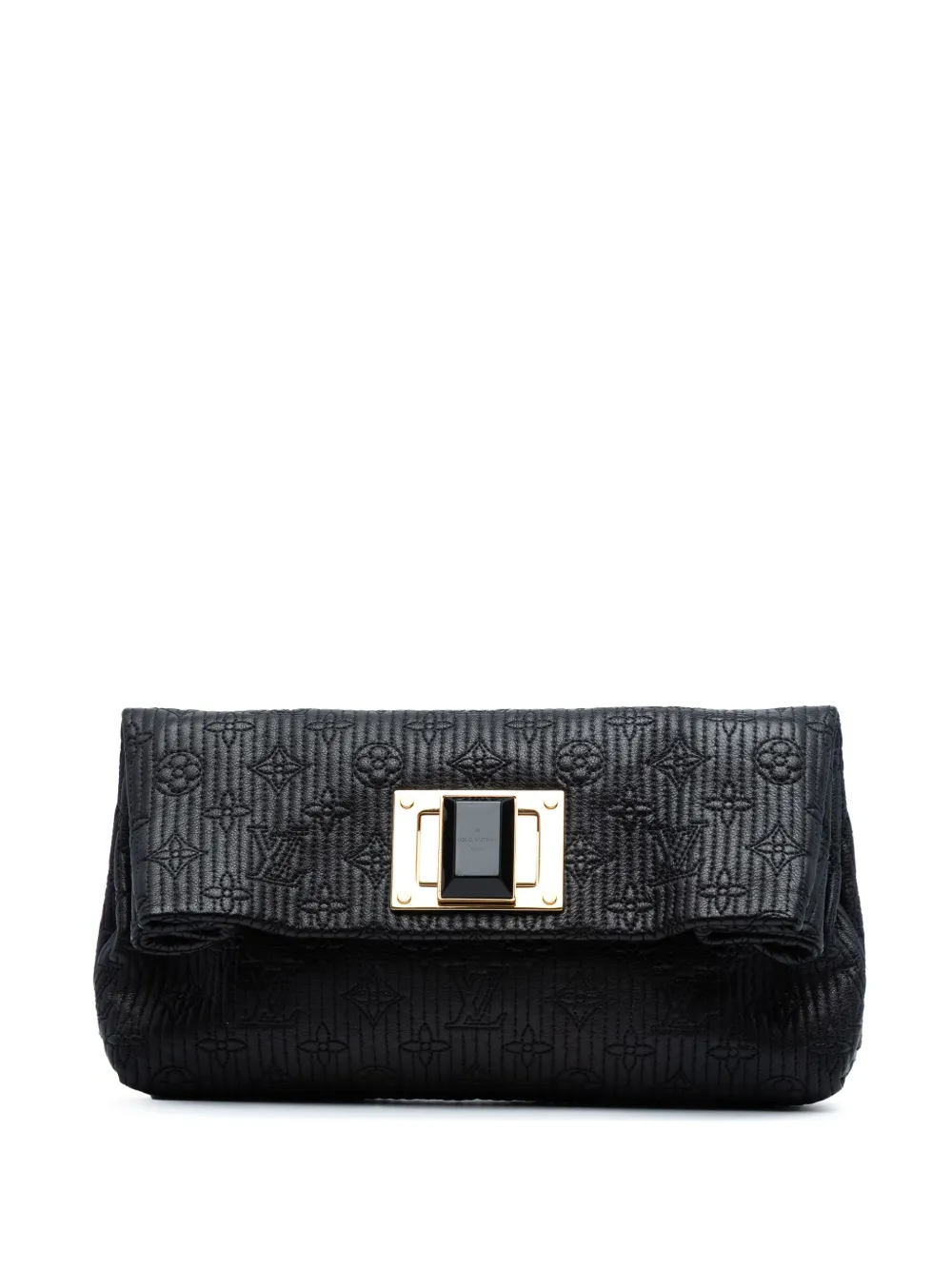 Louis Vuitton Pre-Owned 2011 モノグラム ポシェット アルテール クラッチバッグ - ブラック