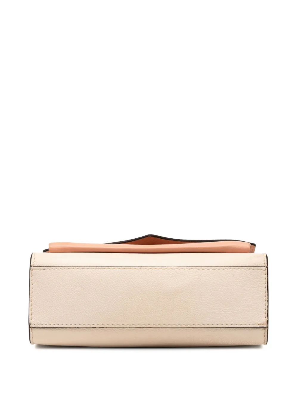 2018-2021 Bicolor Leather Mylockme Chain Bb Crossbody Bag