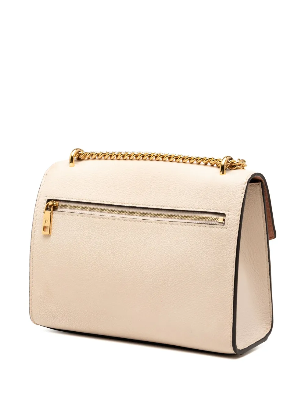 2018-2021 Bicolor Leather Mylockme Chain Bb Crossbody Bag