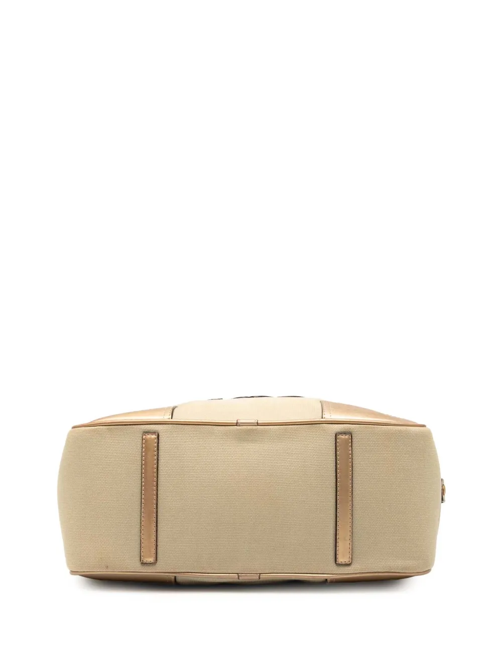 Pre-owned Loewe 2010-2025 Canvas Anagram Satchel In Brown