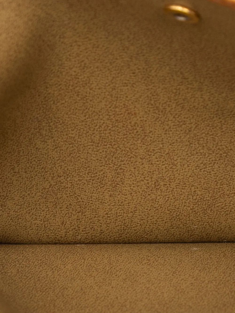 Pre-owned Dior 20th Century Honeycomb Canvas Clutch Bag In Brown