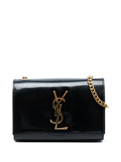 Saint Laurent Pre-Owned 2015 Small Patent Monogram Kate crossbody bag