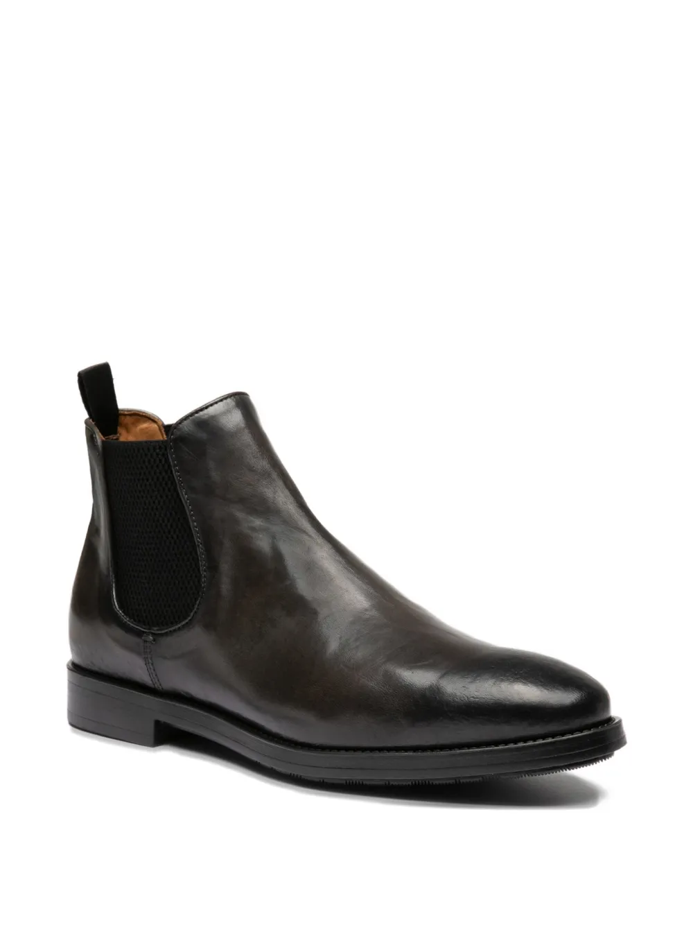 Officine Creative pull-on leather boots Grijs