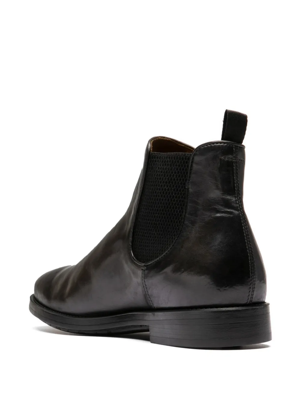 Officine Creative pull-on leather boots Grijs