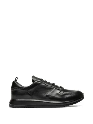 Kiton crocodile-embossed Leather Sneakers | Black | FARFETCH
