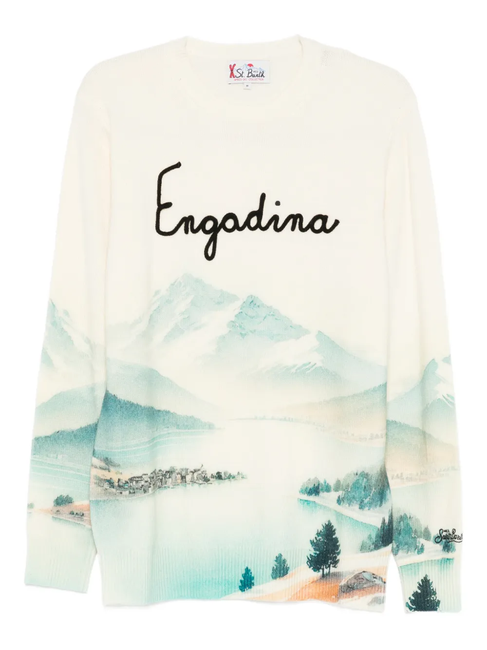 MC2 Saint Barth Maglione Engadina con stampa - Toni neutri