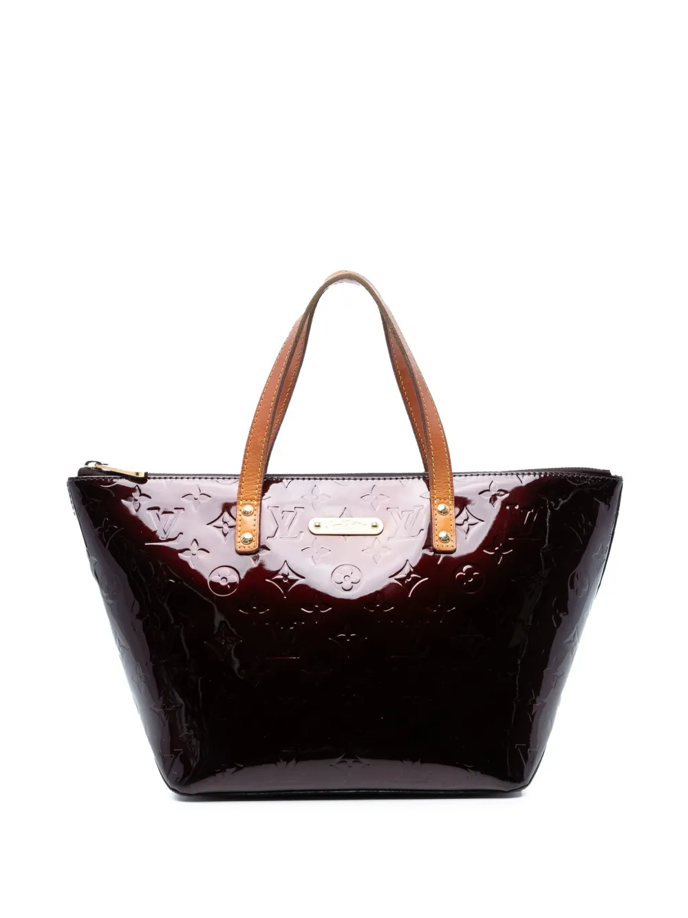 Louis Vuitton Pre-Owned 2000-2025 モノグラム ヴェルニ ベルヴュー PM ハンドバッグ - パープル Louis Vuitton Pre-Owned 2000-2025 モノグラム ヴェルニ ベルヴュー PM ハンドバッグ - パープル