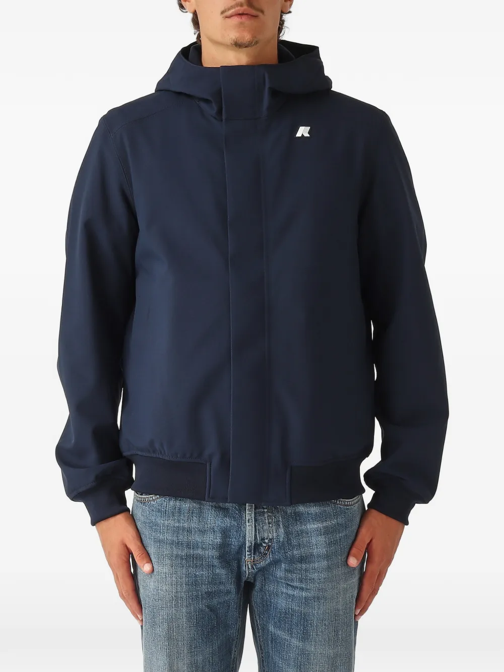 K-Way zip-fastening jacket | Blue | Image 1
