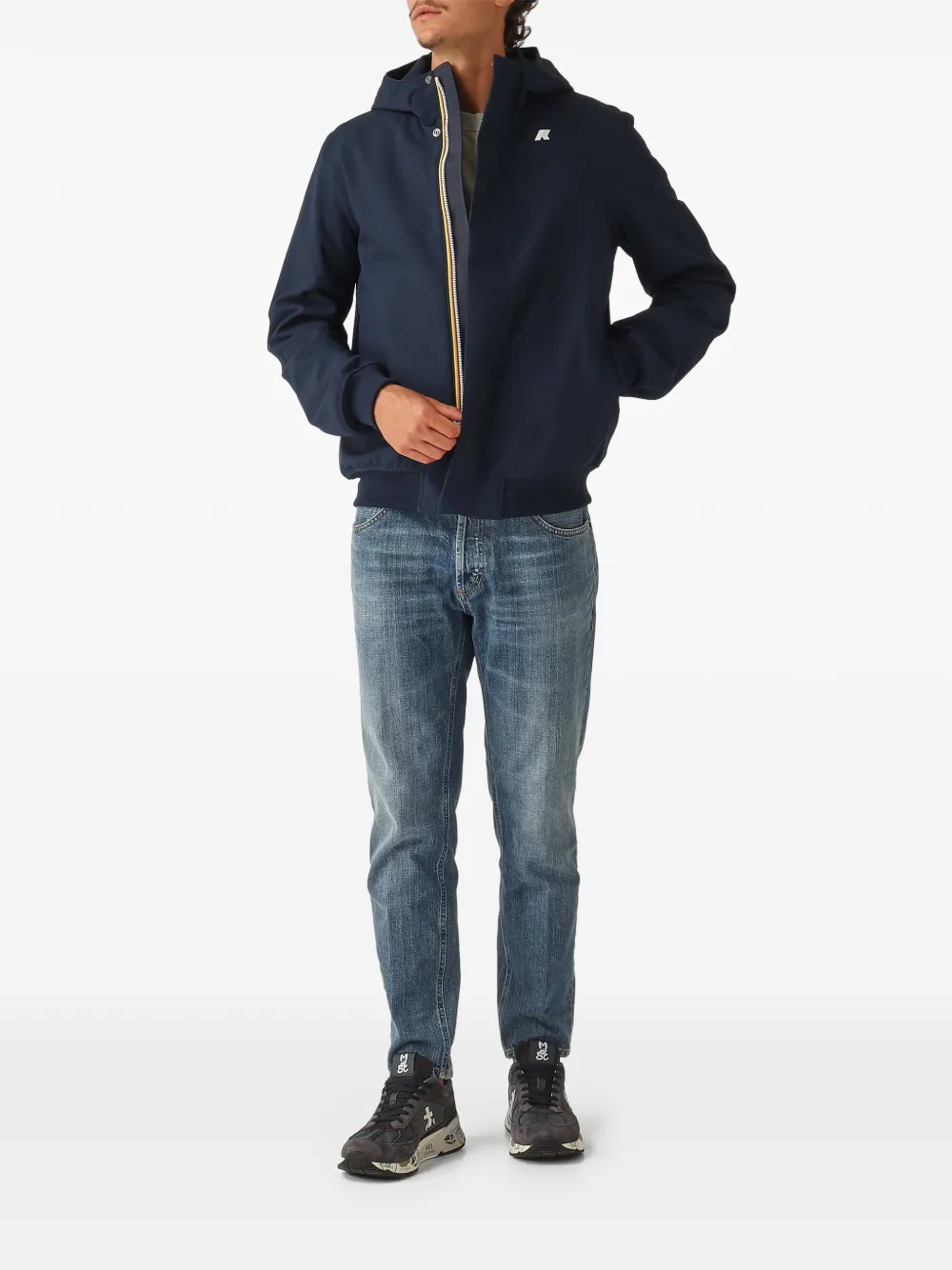 K-Way zip-fastening jacket | Bomber Jackets | Image 2