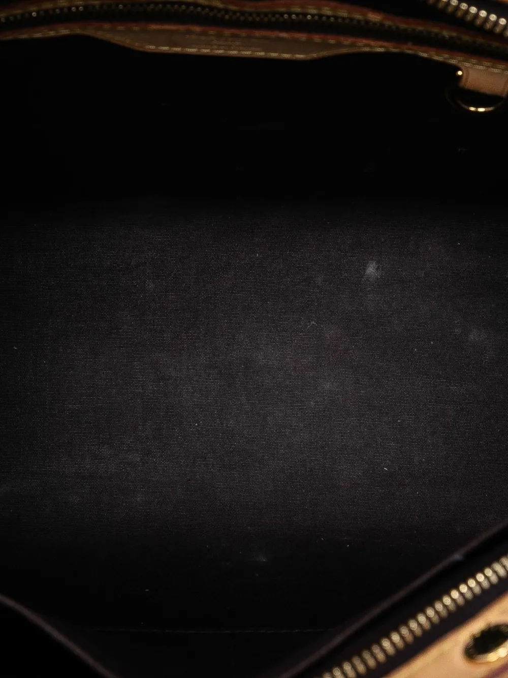 Pre-owned Louis Vuitton 2013 Monogram Vernis Brea Mm Satchel In Purple