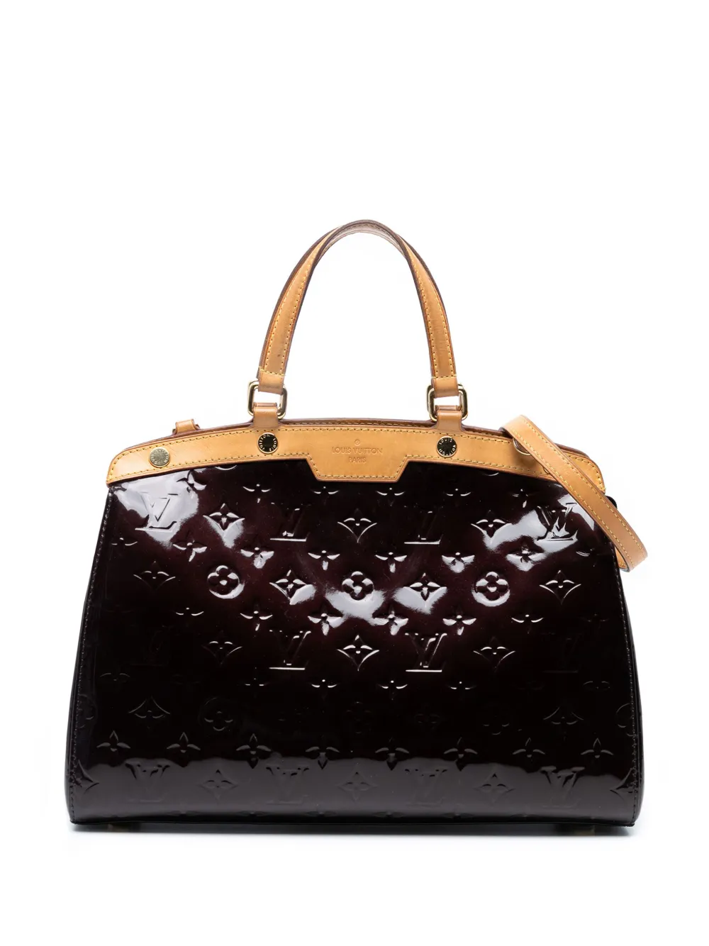 Louis Vuitton Pre-Owned 2013 モノグラム ヴェルニ ブレア MM サッチェルバッグ - パープル Louis Vuitton Pre-Owned 2013 モノグラム ヴェルニ ブレア MM サッチェルバッグ - パープル