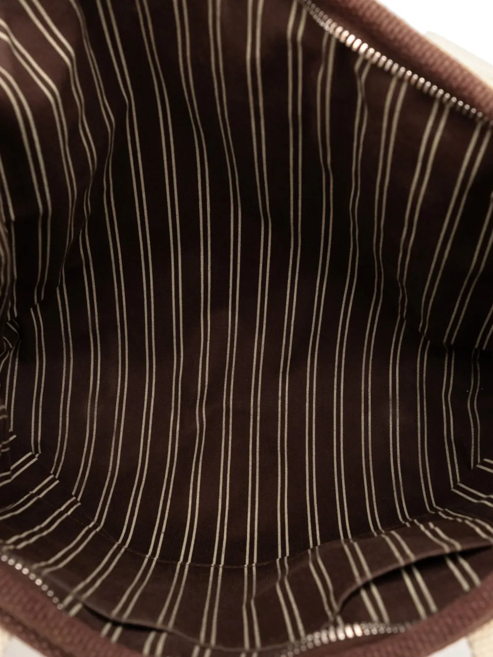 Pre-owned Louis Vuitton 2005 Antigua Cabas Mm Tote Bag In Brown