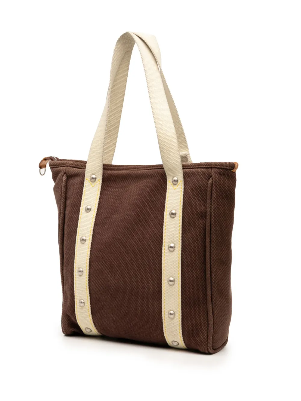 Pre-owned Louis Vuitton 2005 Antigua Cabas Mm Tote Bag In Brown