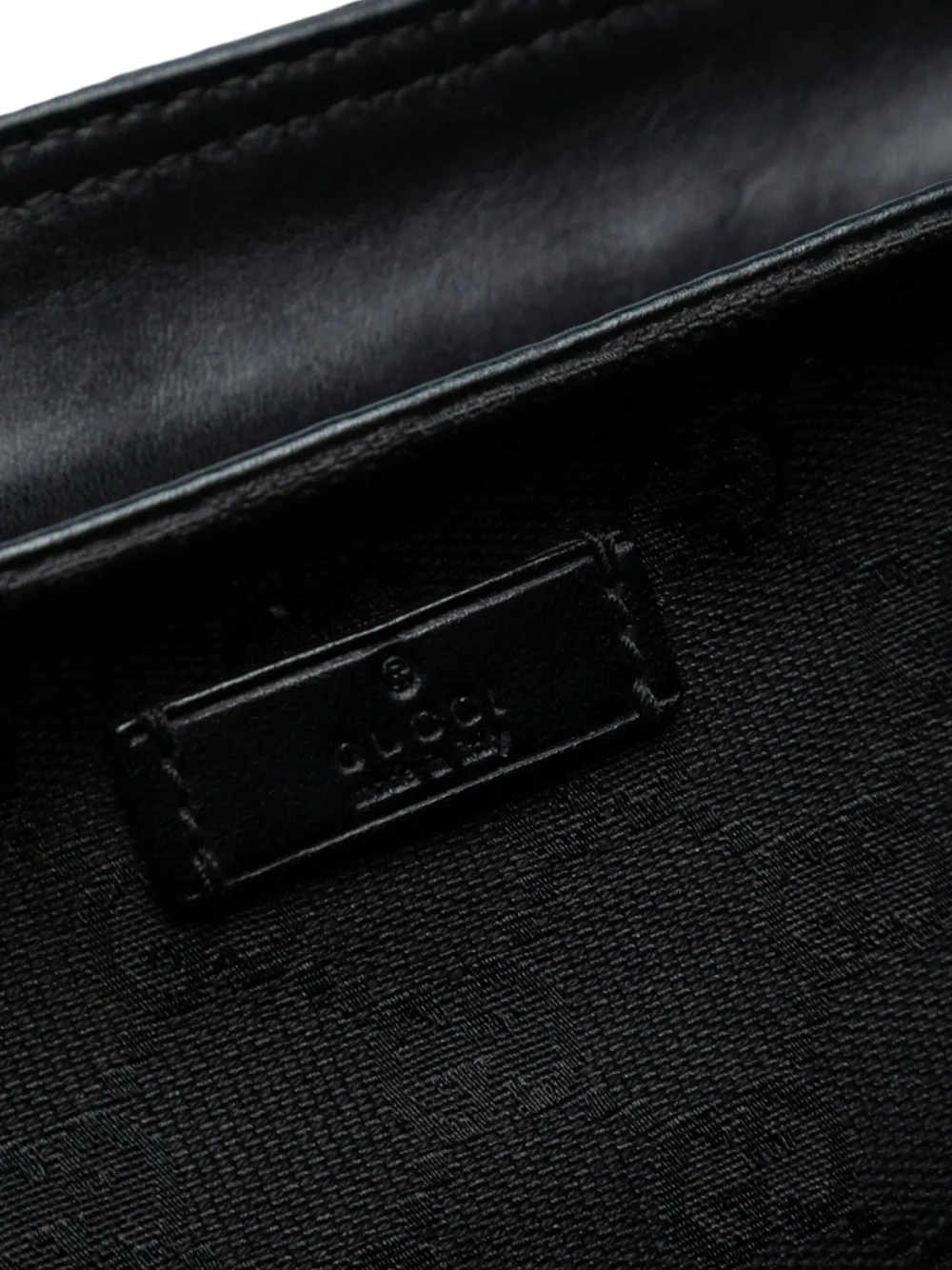 Pre-owned Gucci 2016-2025 Gg Canvas Web Crossbody Bag In Black