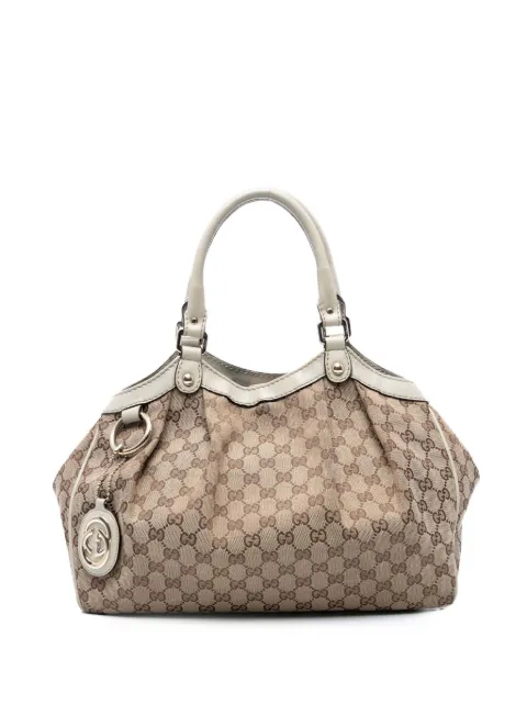 Gucci Pre-Owned 2016-2025 Medium GG Canvas Sukey tote bag