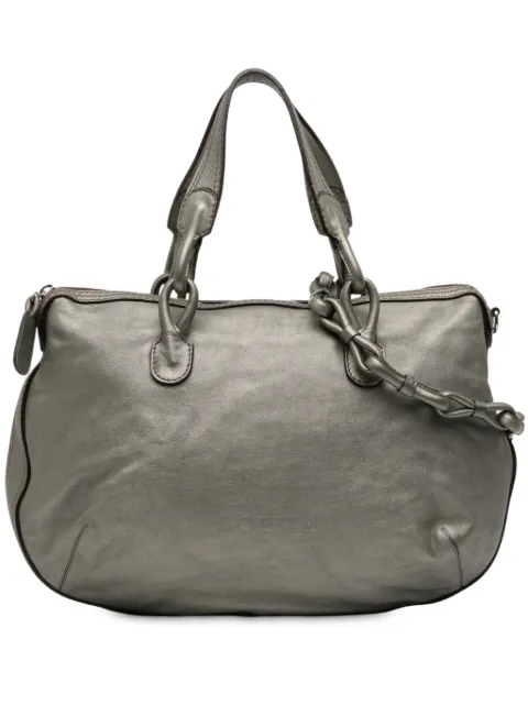 Loewe Pre-Owned 2008 Metallic Leather Fiesta satchel