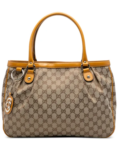 Gucci Pre-Owned Borsa tote Sukey in tela GG 2016-2025