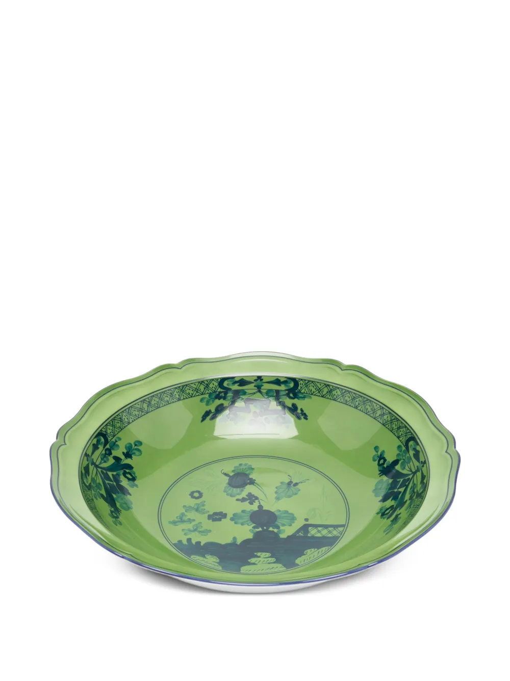 GINORI 1735 floral scalloped serving bowl | Serveware | Image 2