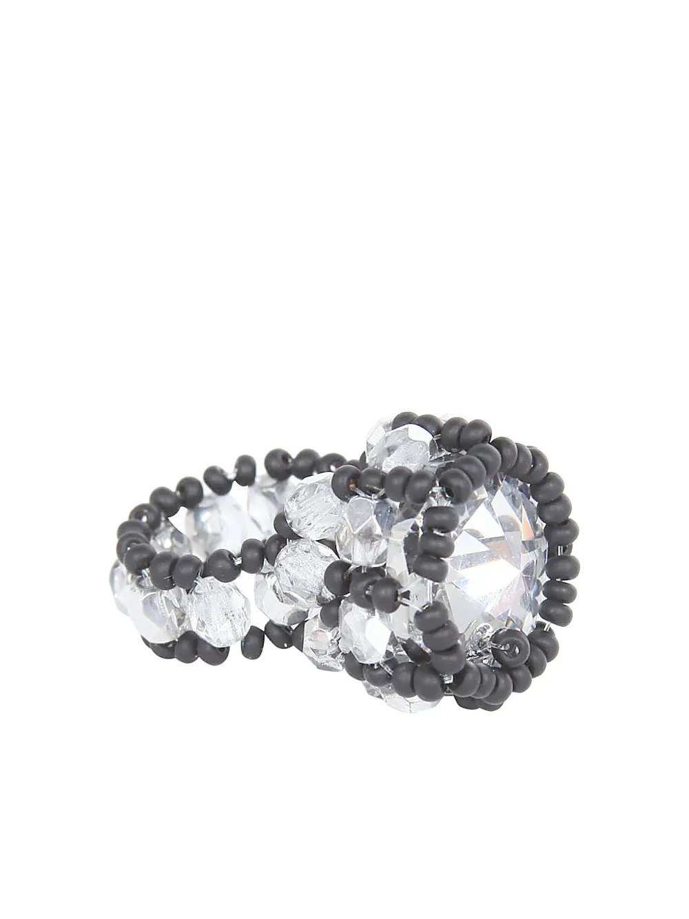 Maria Calderara Beaded Ring In Multi