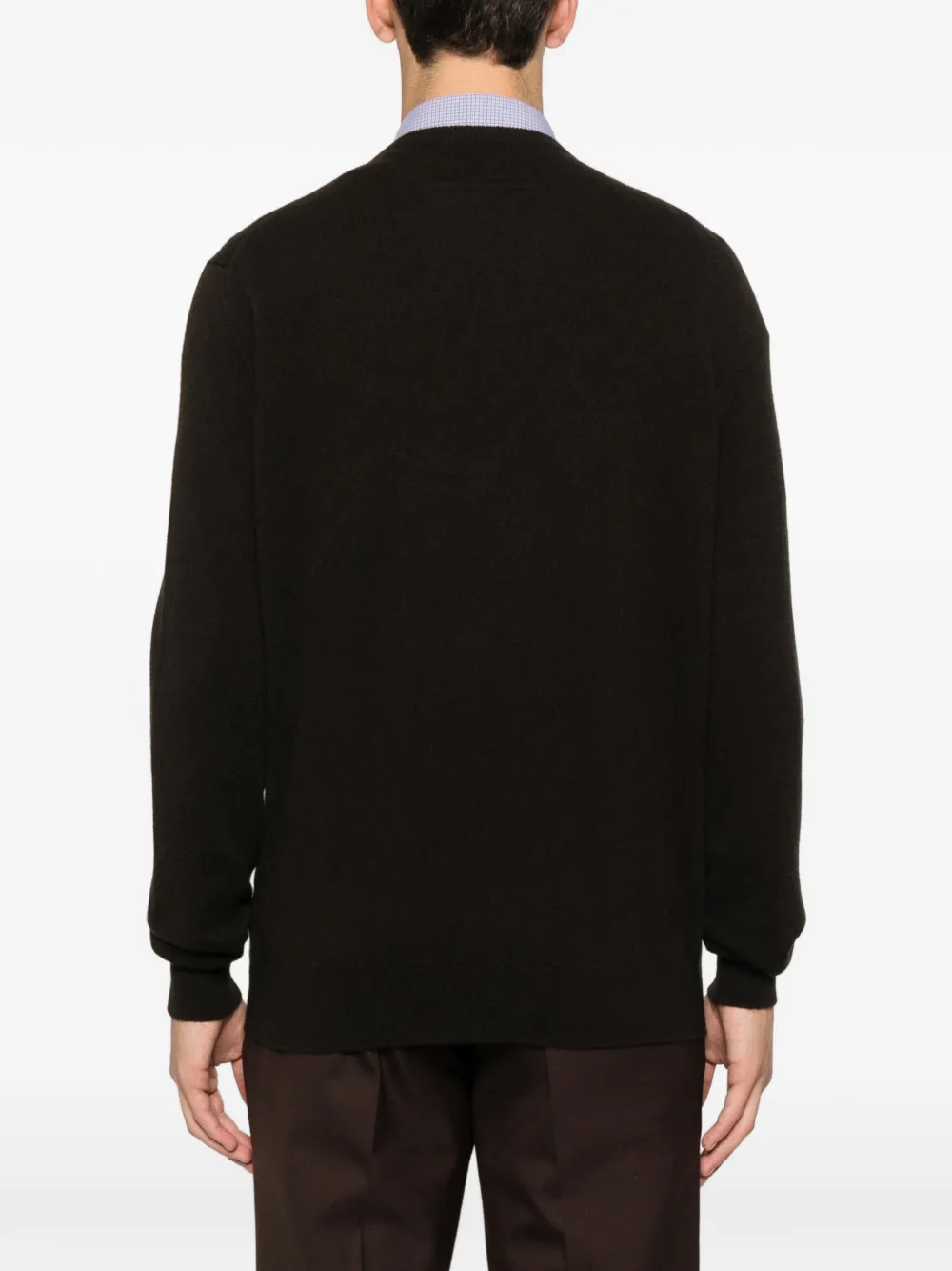 Zegna long-sleeve sweater Bruin