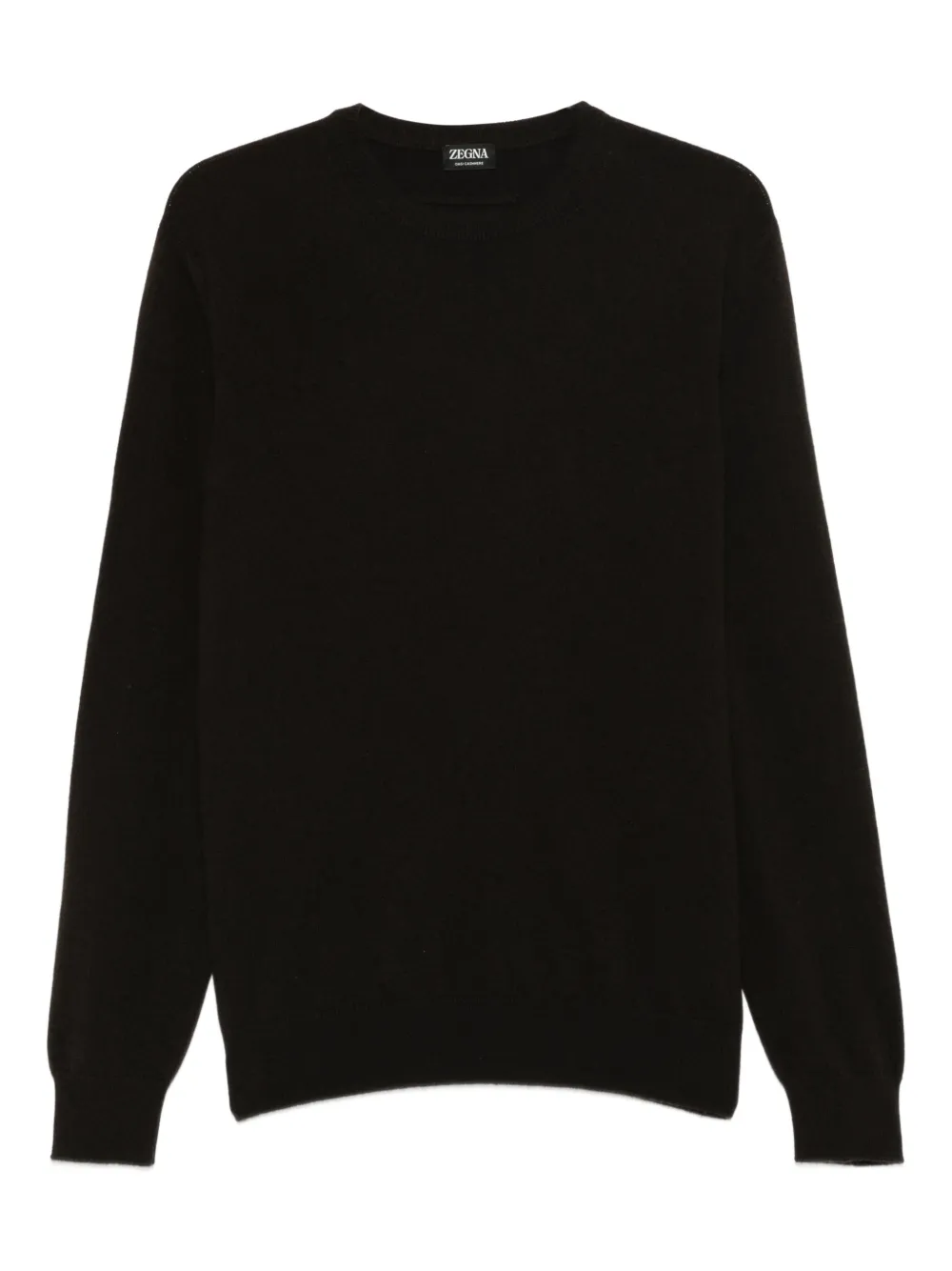 Zegna long-sleeve sweater | Brown | Image 1