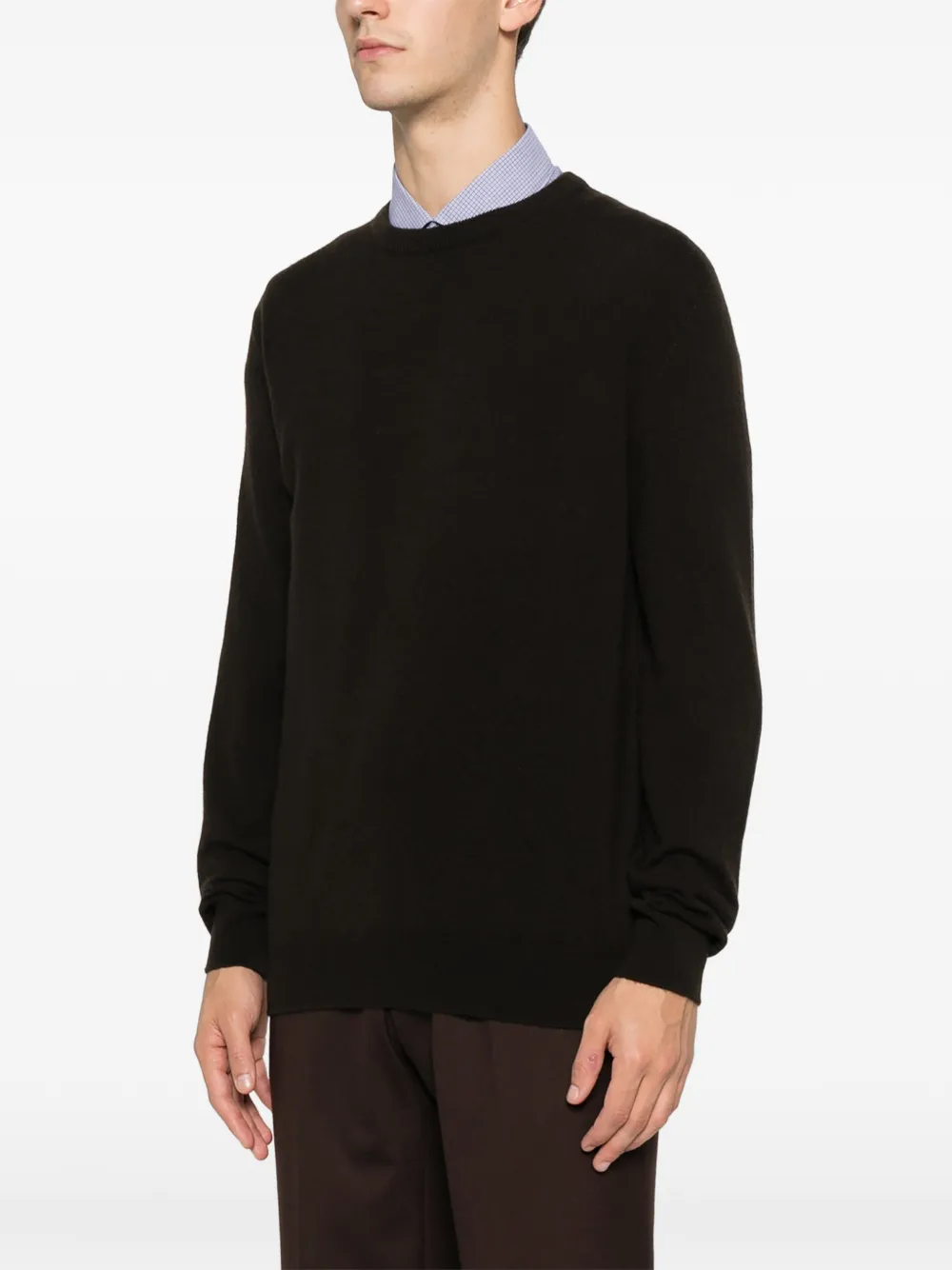 Zegna long-sleeve sweater Bruin