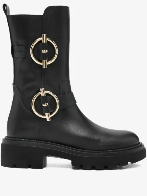 Albano buckle-strap boots