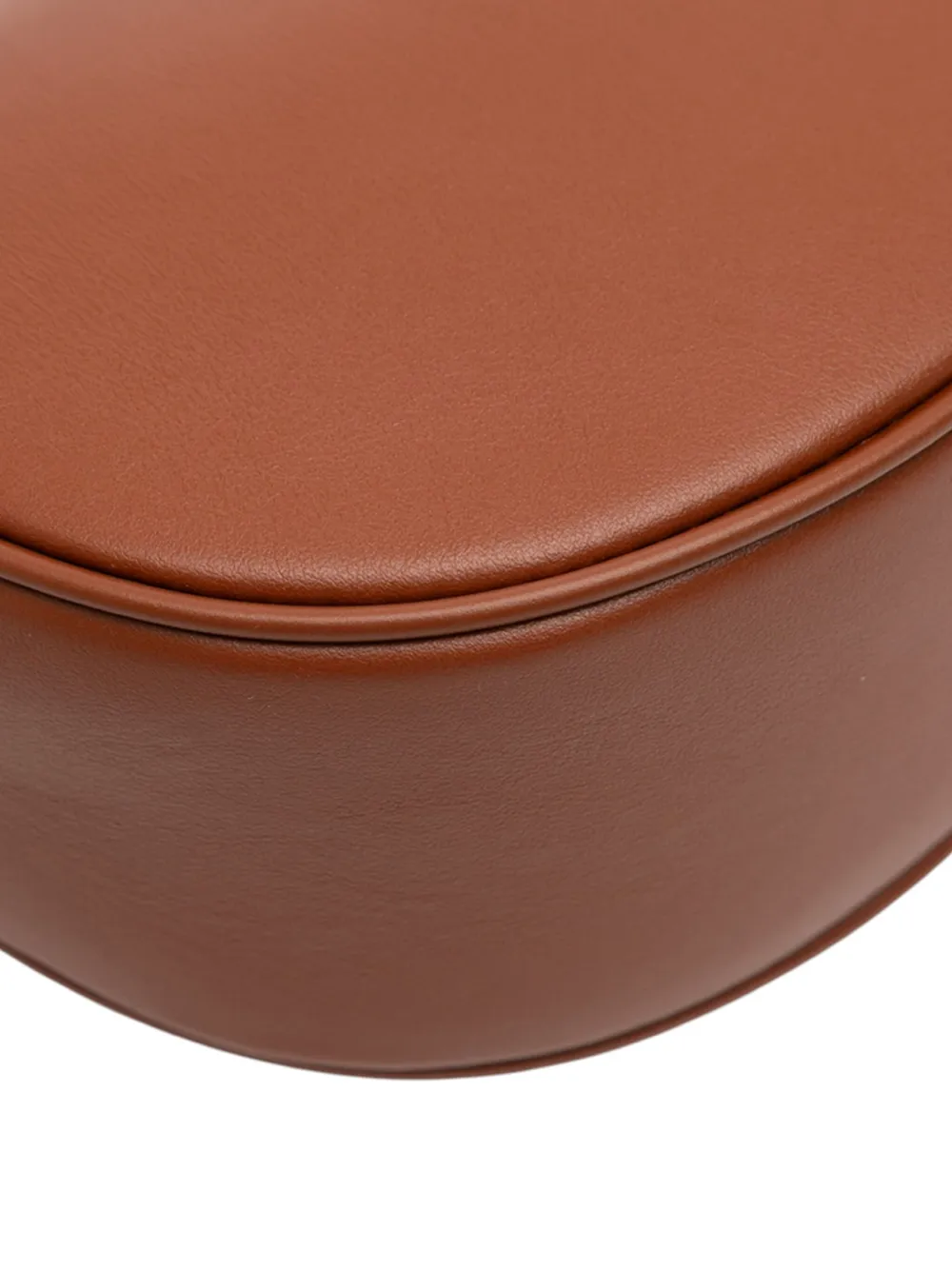 Pre-owned Celine 2025 Medium Smooth Calfskin Triomphe Ava Shoulder Bag In Brown