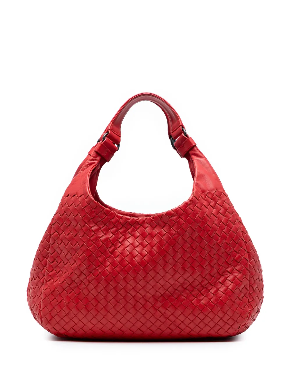 Bottega Veneta Pre-Owned 2012-2025 スモール ナッパ イントレチャート カンパーナ ホーボーバッグ -