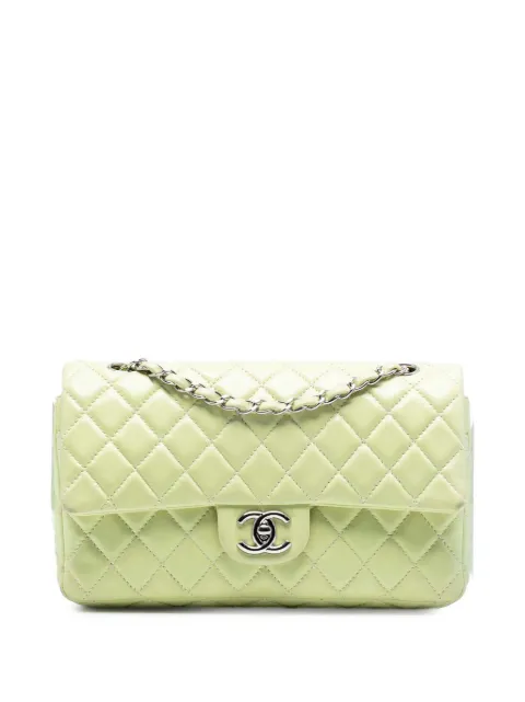 CHANEL Pre-Owned 2008-2009 Medium Classic Lambskin Double Flap shoulder bag