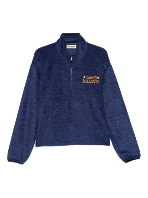 CARNE BOLLENTE Nighttime Run quarter-zip sweater