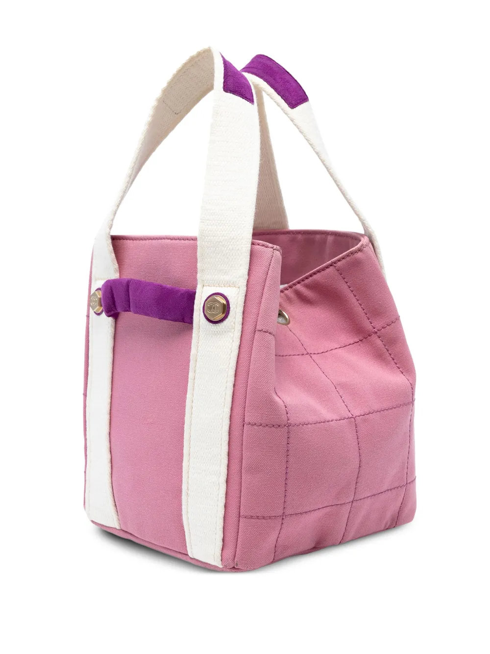 2003-2004 Canvas Square Stitch Tote Bag