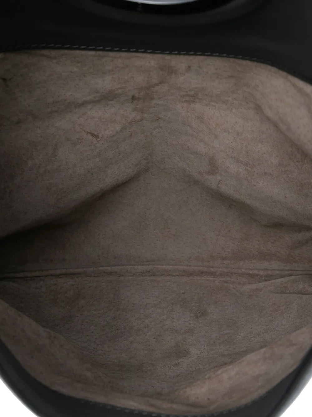 Pre-owned Bottega Veneta 2012-2025 Nappa Intrecciato Turn Lock Clutch Bag In Black