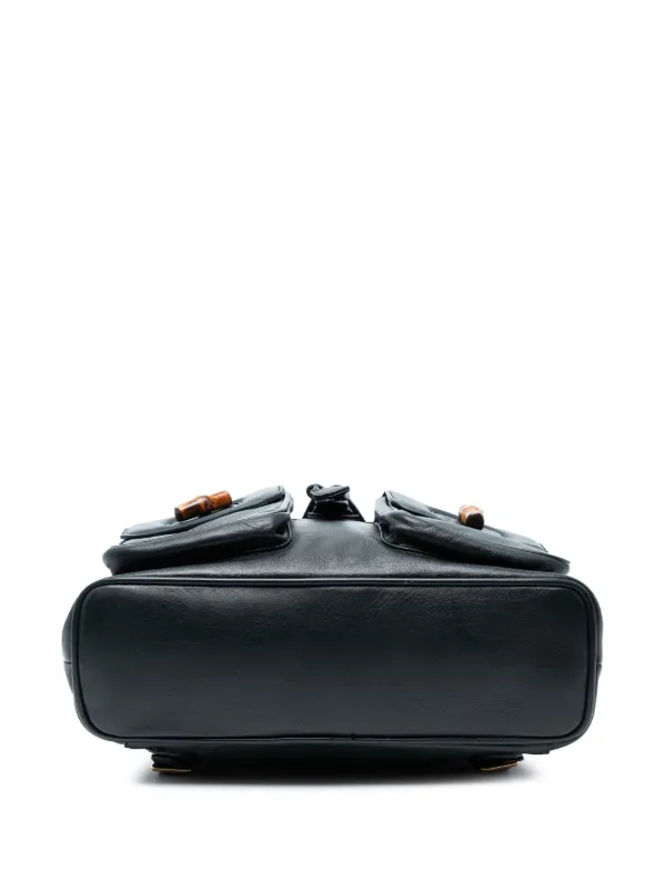 Gucci Pre-Owned 20th Century カーフスキン バンブー ドロー