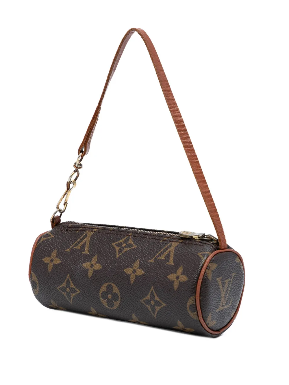 LOUIS VUITTON Pre-owned 1990-2025 Monogram Papillon Pochette Handbag In Brown