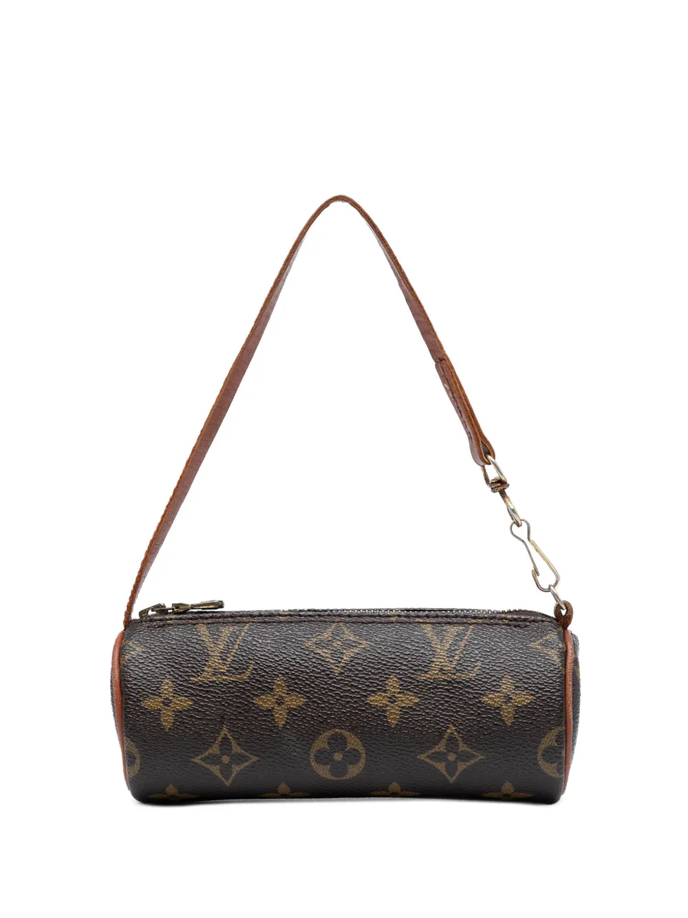 LOUIS VUITTON Pre-owned 1990-2025 Monogram Papillon Pochette Handbag In Brown