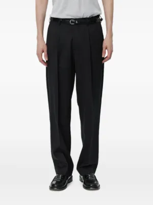 Mfpen Classic Pleated Trousers | Grey | FARFETCH