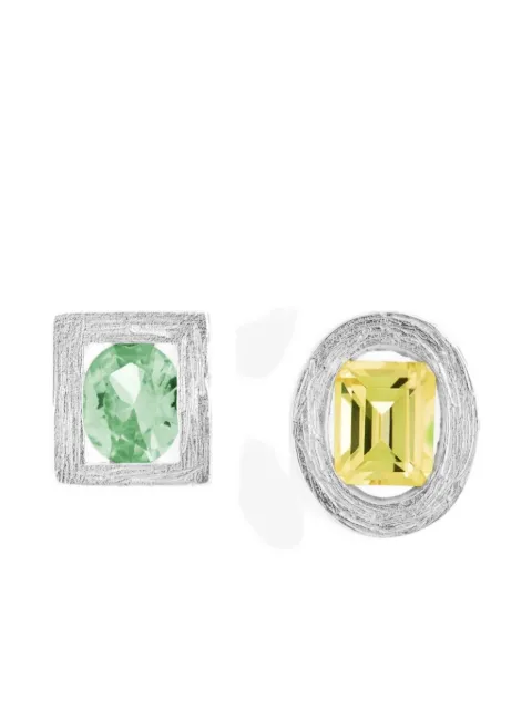 Bleue Burnham boucles d'oreilles Opposite