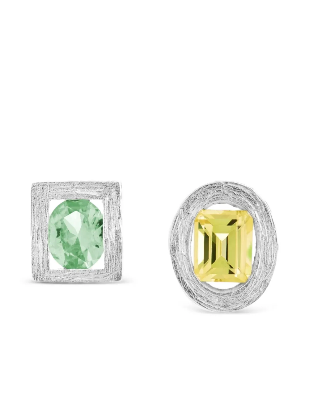 Bleue Burnham aretes Opposite | plateado | Image 1