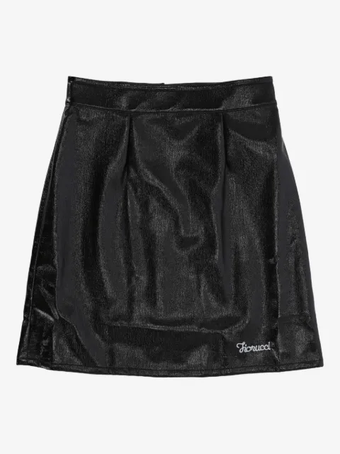 Fiorucci minijupe à logo brodé