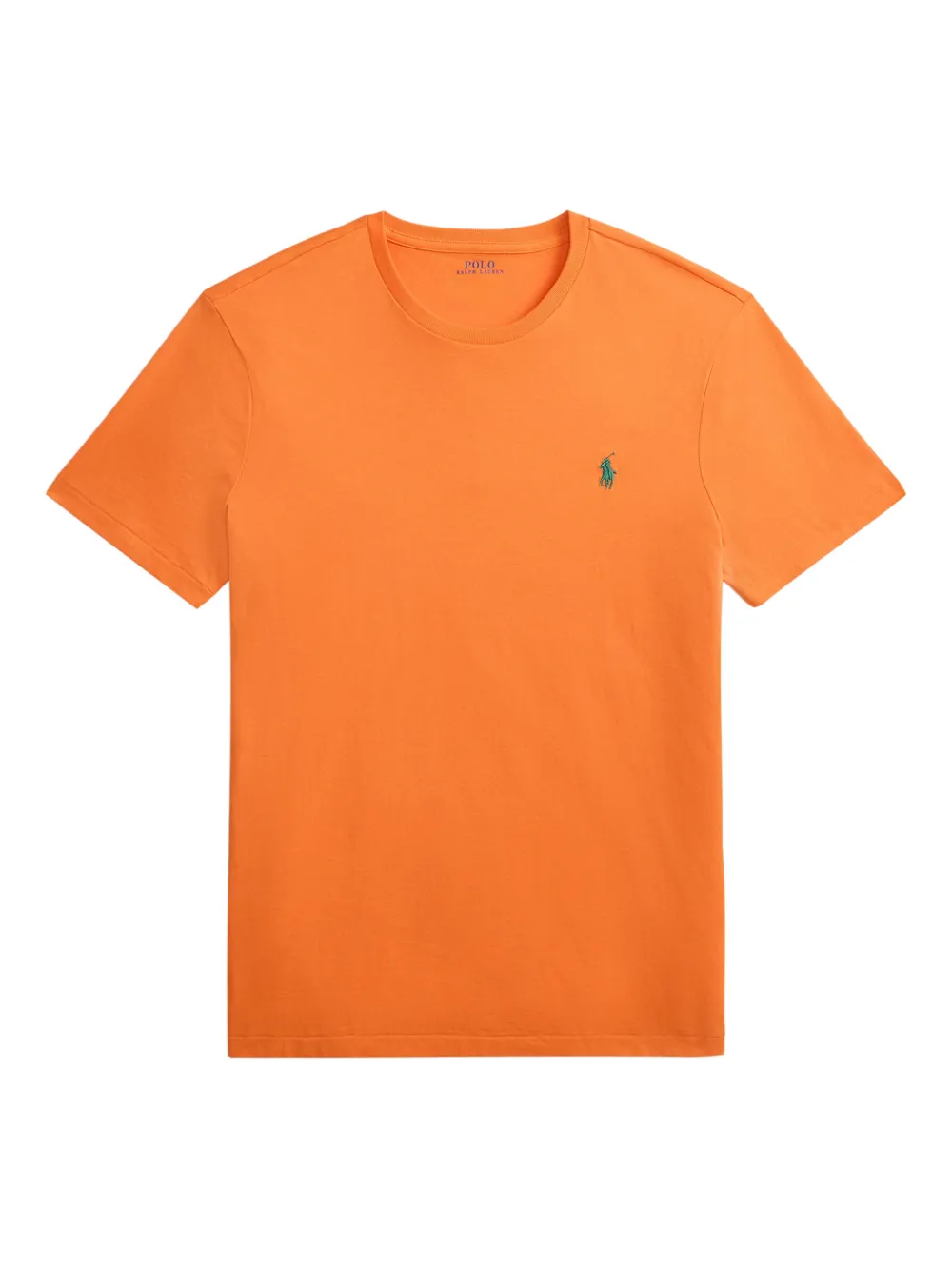 Polo Ralph Lauren embroidered-pony T-shirt - Arancione