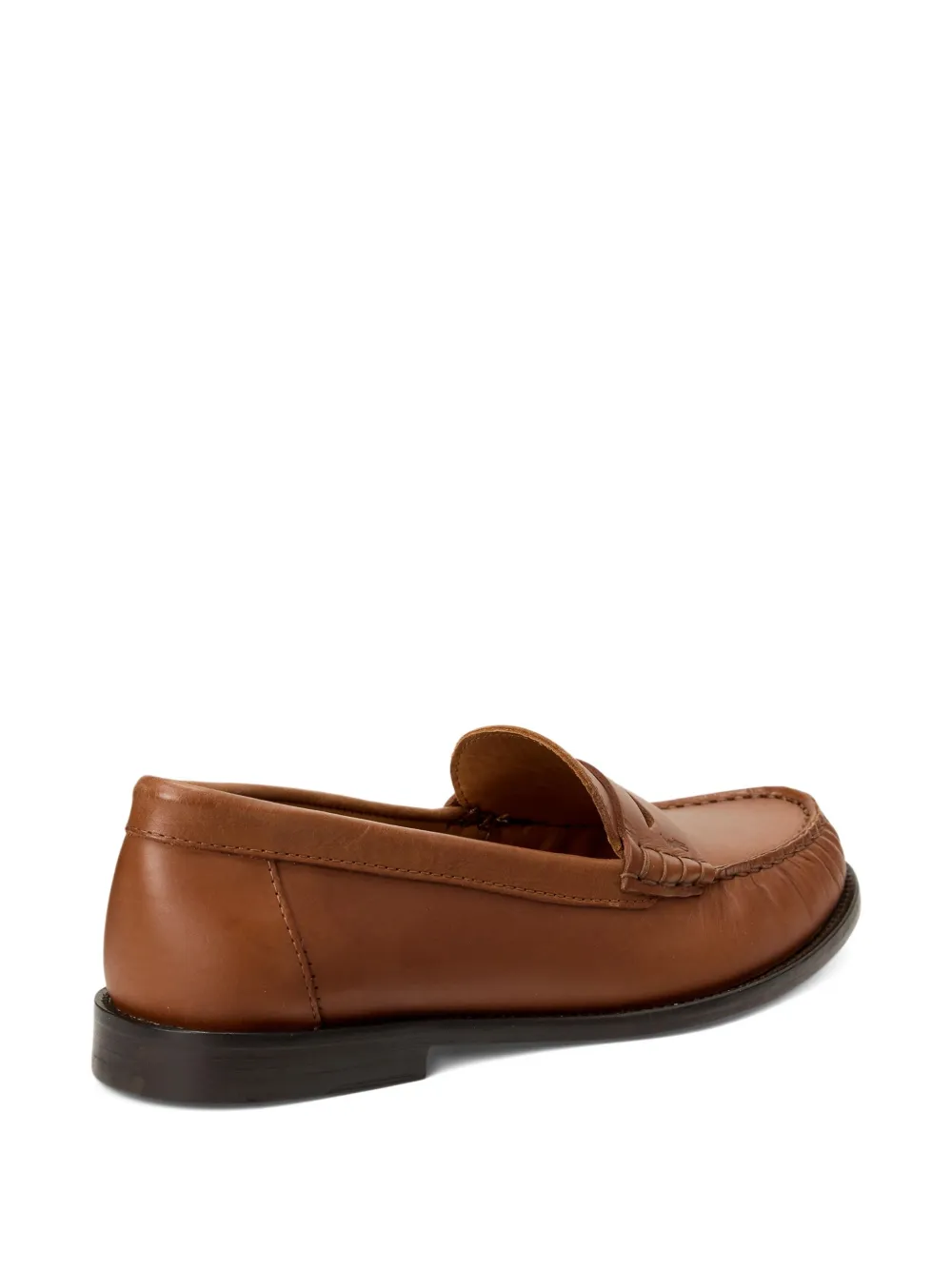 Polo Ralph Lauren Leren penny loafers Bruin