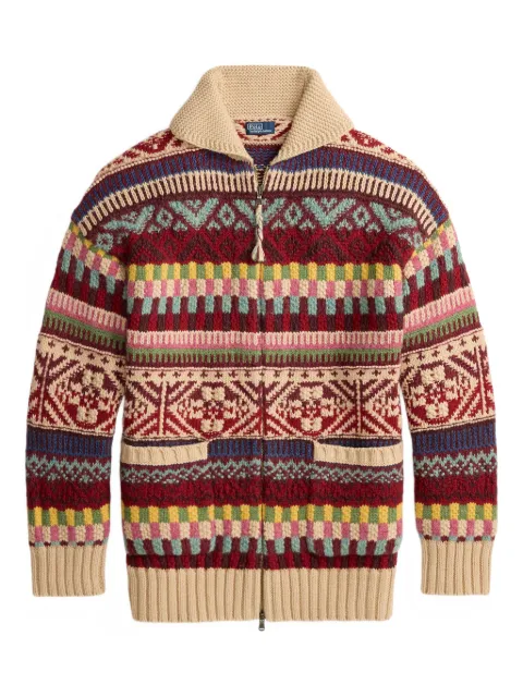 Polo Ralph Lauren — shawl-collar zip cardigan