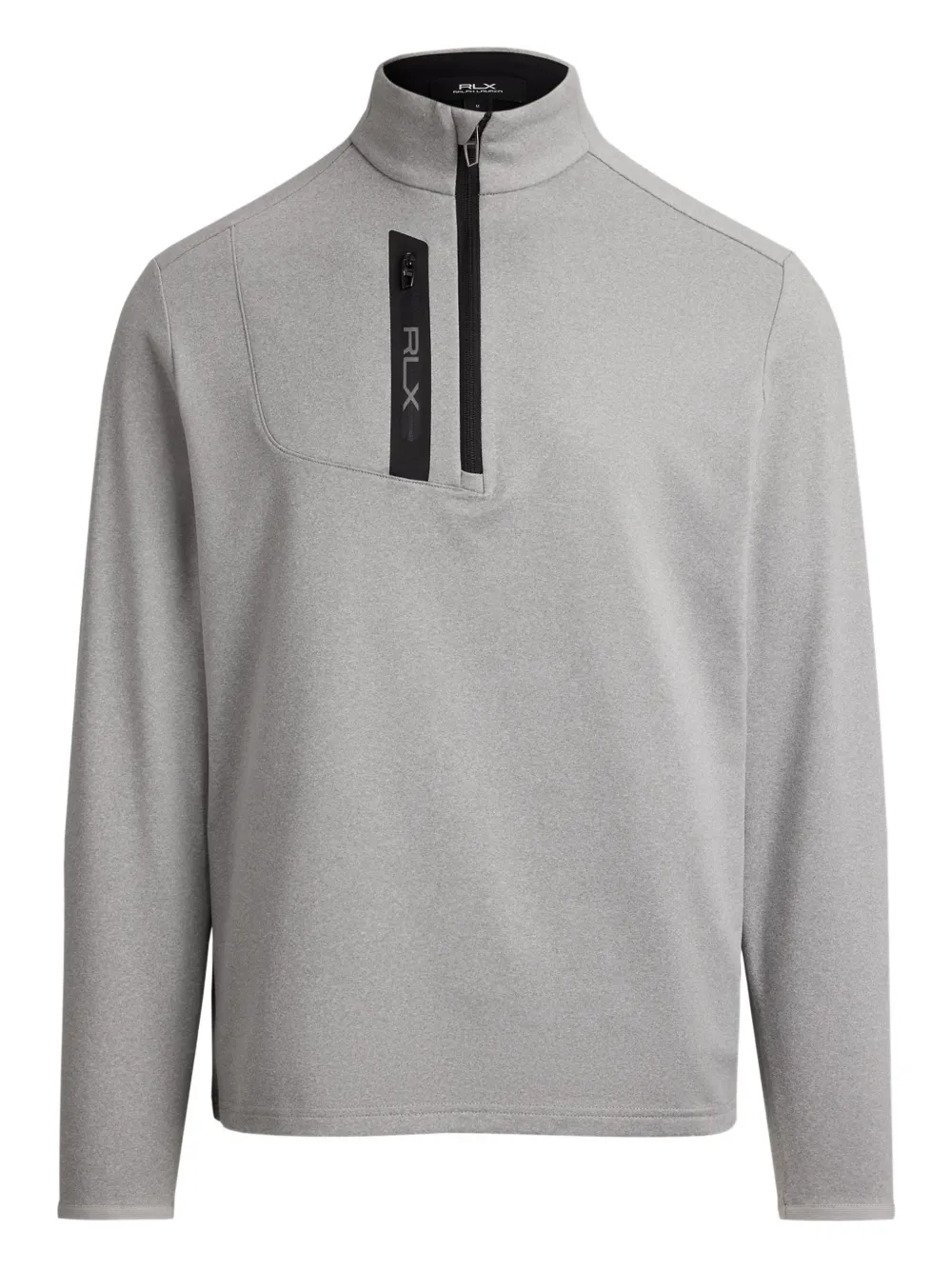Polo Ralph Lauren Mock-neck Sweatshirt In Gray
