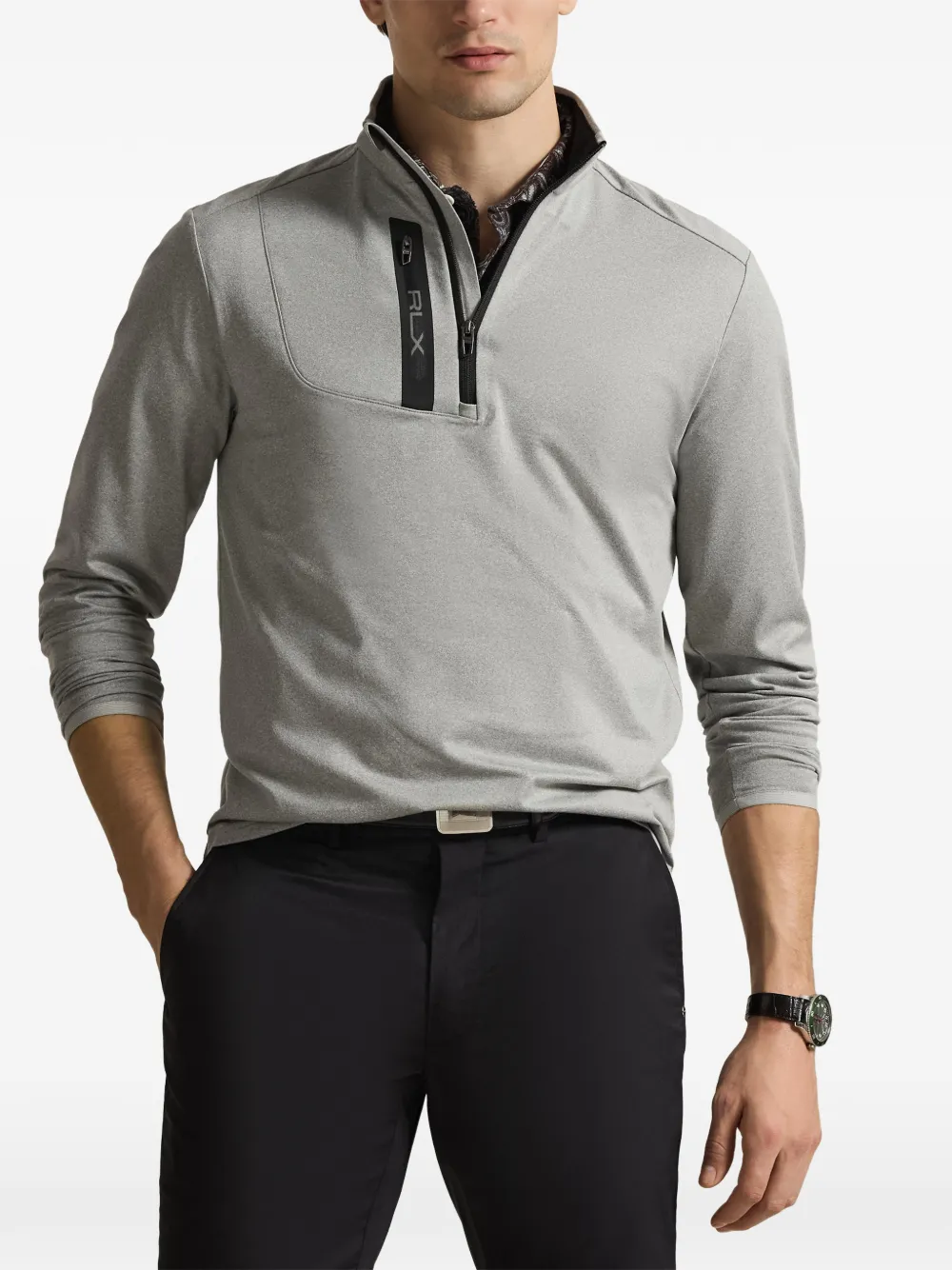 RLX Ralph Lauren モックネック スウェットシャツ | グレー | FARFETCH JP