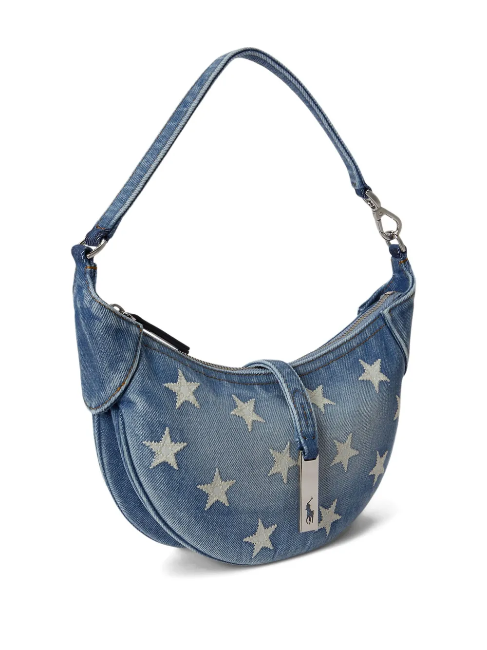 Polo Ralph Lauren Mini Polo Id Star Shoulder Bag In Blue