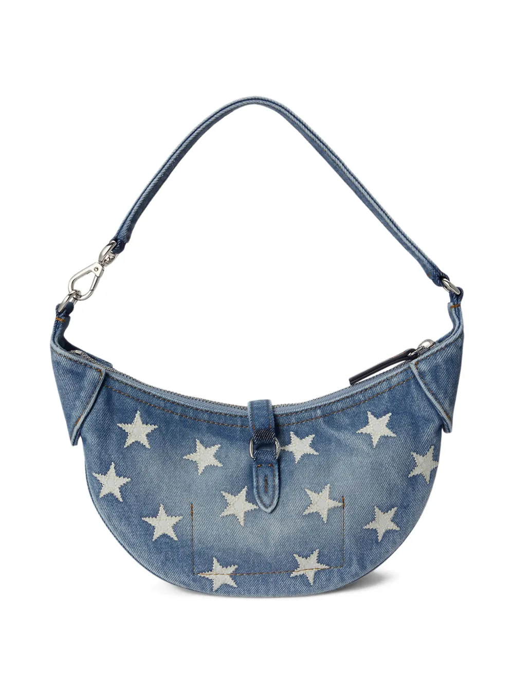 Polo Ralph Lauren Mini Polo Id Star Shoulder Bag In Blue