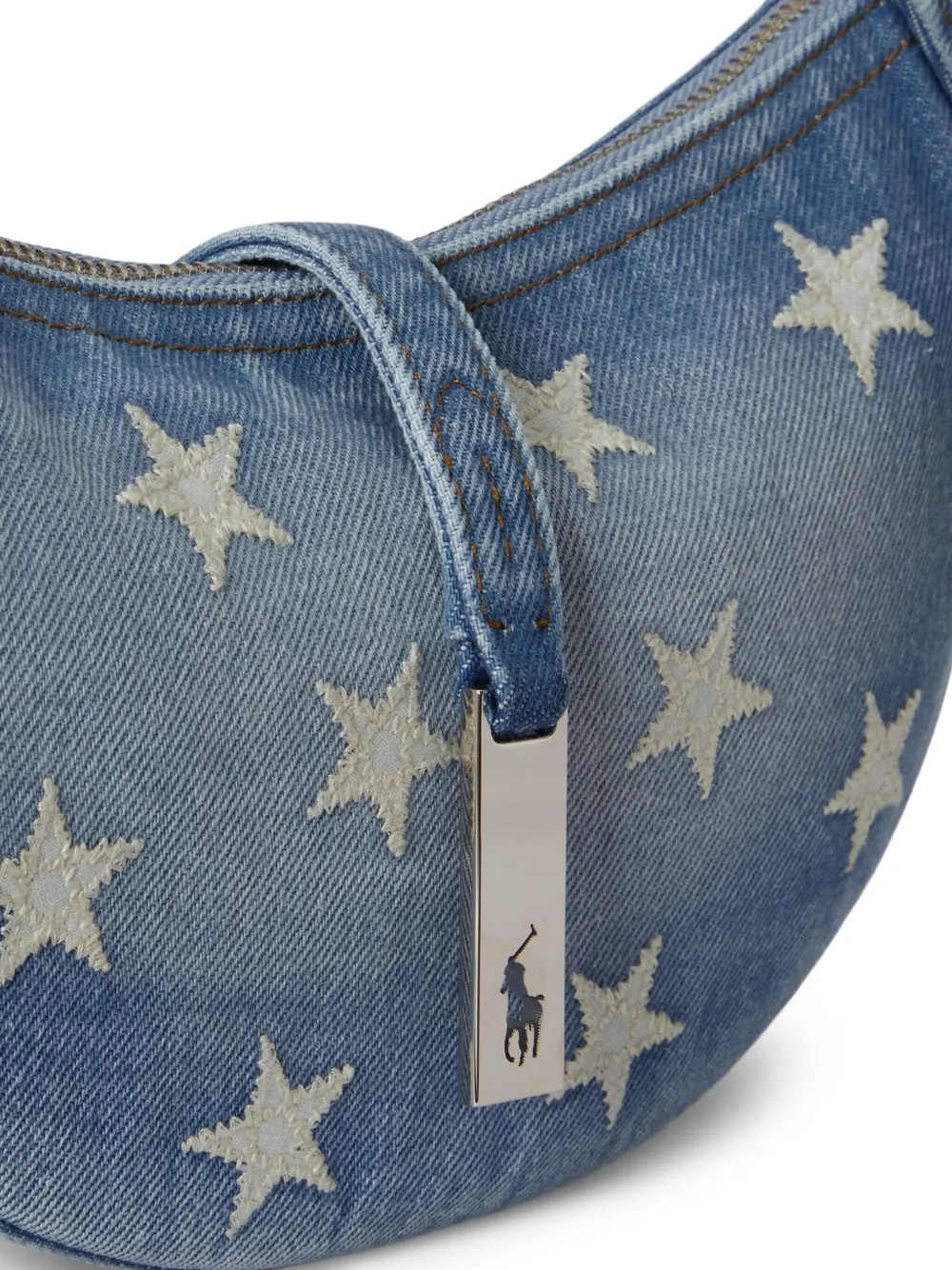 Polo Ralph Lauren Mini Polo Id Star Shoulder Bag In Blue