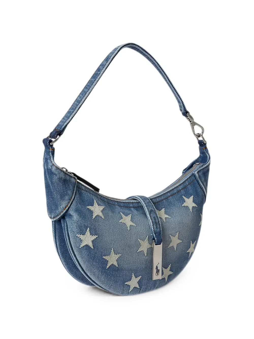 Polo Ralph Lauren Polo ID Star mini-schoudertas Blauw